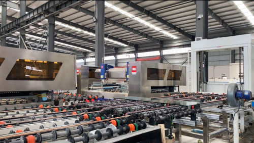SWAN GLASS CO.,LTD lini produksi pabrikan